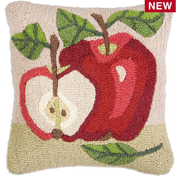 apples chandler 4 corners throw pillows