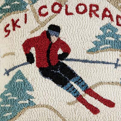 ski colorado throw pillow chandler 4 corners