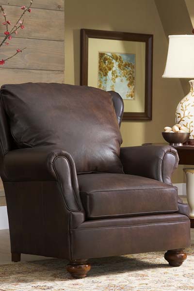 Stickley Grisham leather chair