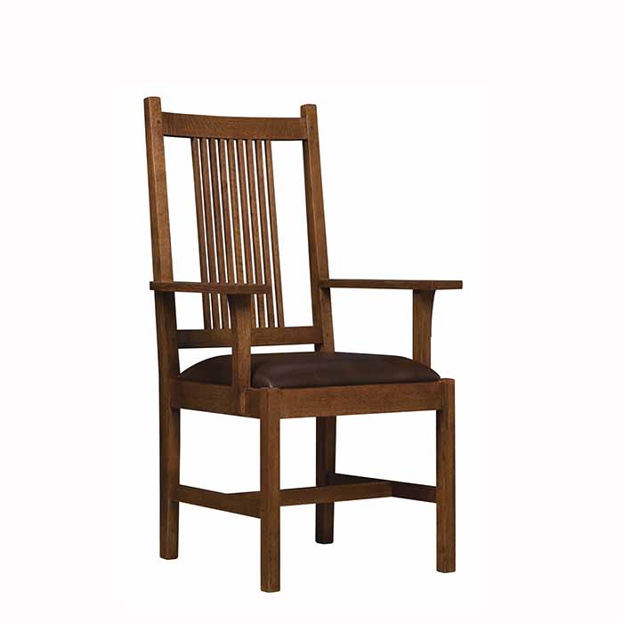 stickley mission arm chair
