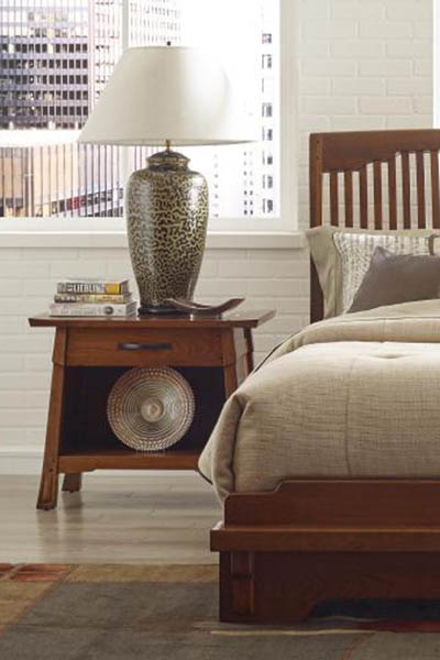 stickley pasadena bungalow open night stand