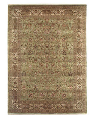 Shalimar light green Stickley rug
