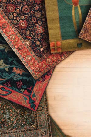 Stickley Furniture collection designer rugs