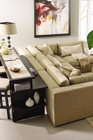 Stickley Furniture upholstery Bodega Bay sofa