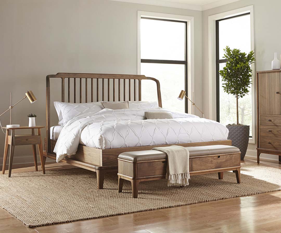walnut grove spindle bed