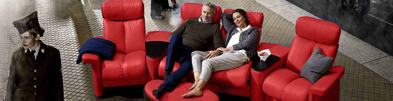 stressless ekornes theater seating featuring arion and legend seating