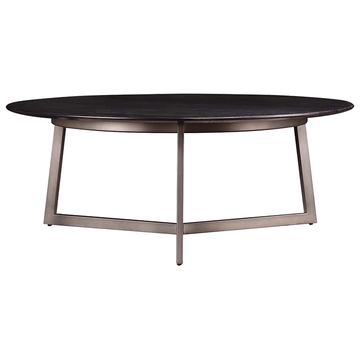 waldron round cocktail table studio by stickley